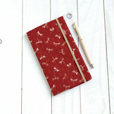 porte chequier tissu japonisant