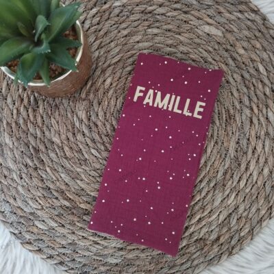 protège livret famille