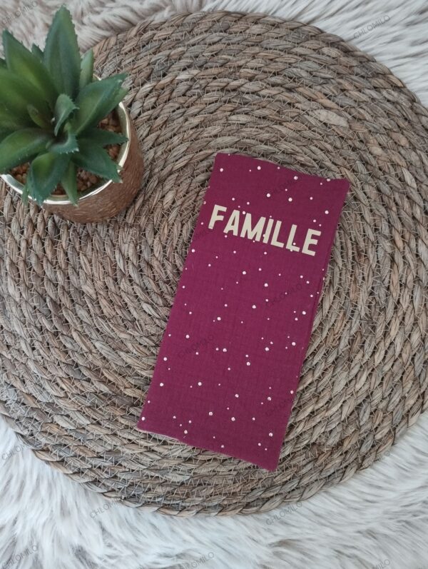 protège livret famille