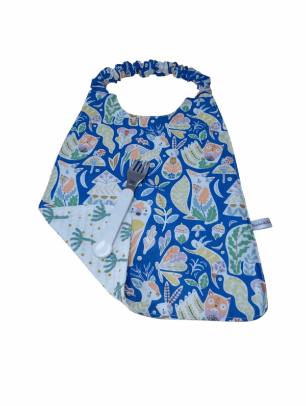 Serviette de cantine élastique, bavoir maternelle, serviette personnalisable, modèle au choix – Image 6