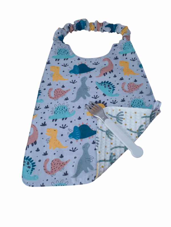 Serviette de cantine élastique, bavoir maternelle, serviette personnalisable, modèle au choix – Image 8