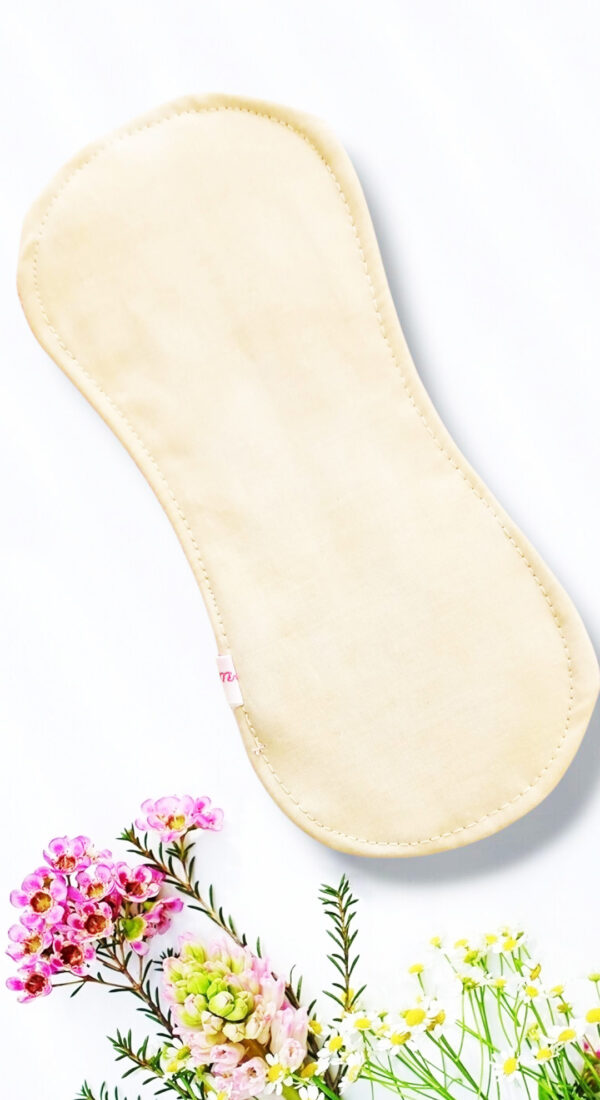 Pack 7 serviettes hygiéniques lavables sans ailettes ROSES - (S/ Flux normaux jour et nuit) - serviettes menstruelles lavables - serviettes hygiéniques alternatives - Zéro déchet - shl - serviettes périodiques