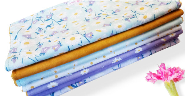 Essuie-tout lavable DAISY - Serviette en tissu lavable réutilisable - Essuie-tout alternatif écologique zéro déchet