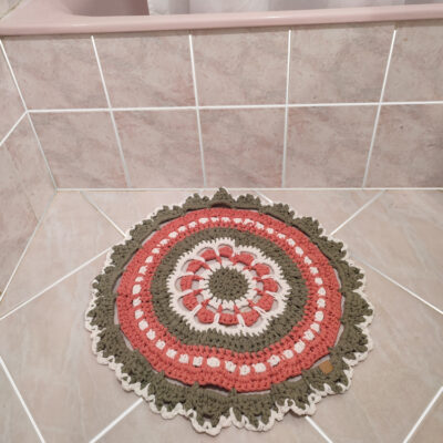 Tapis rond Bohème SANDRINE