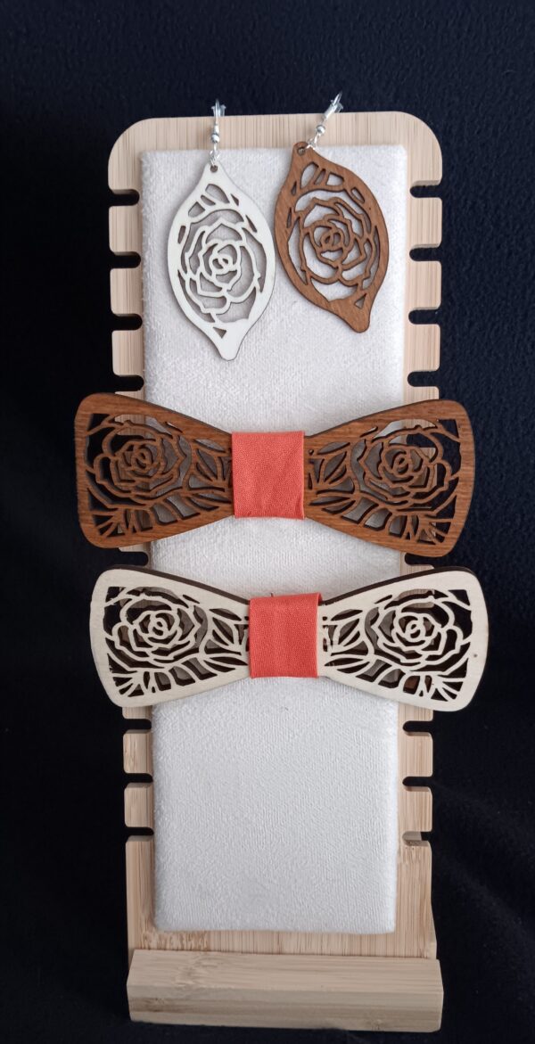 noeud papillon en bois personalisable – Image 5