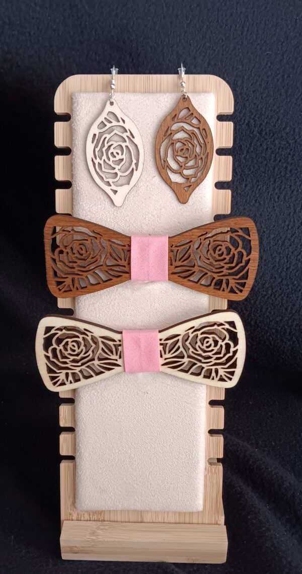 noeud papillon en bois personalisable – Image 9