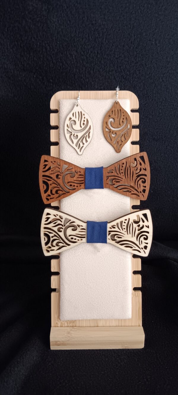 noeud papillon bois personalisable – Image 19