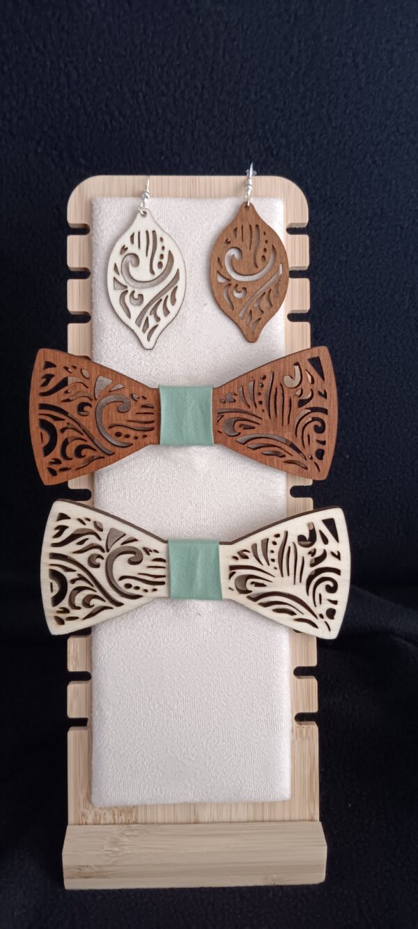 noeud papillon bois personalisable – Image 17