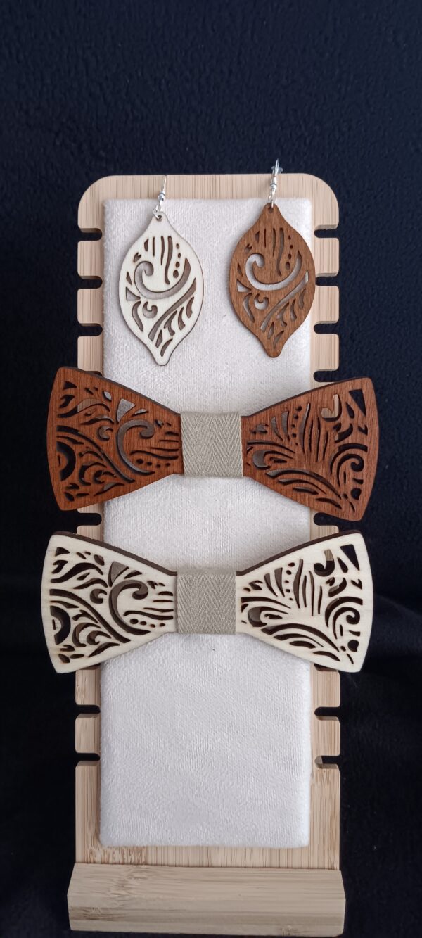 noeud papillon bois personalisable