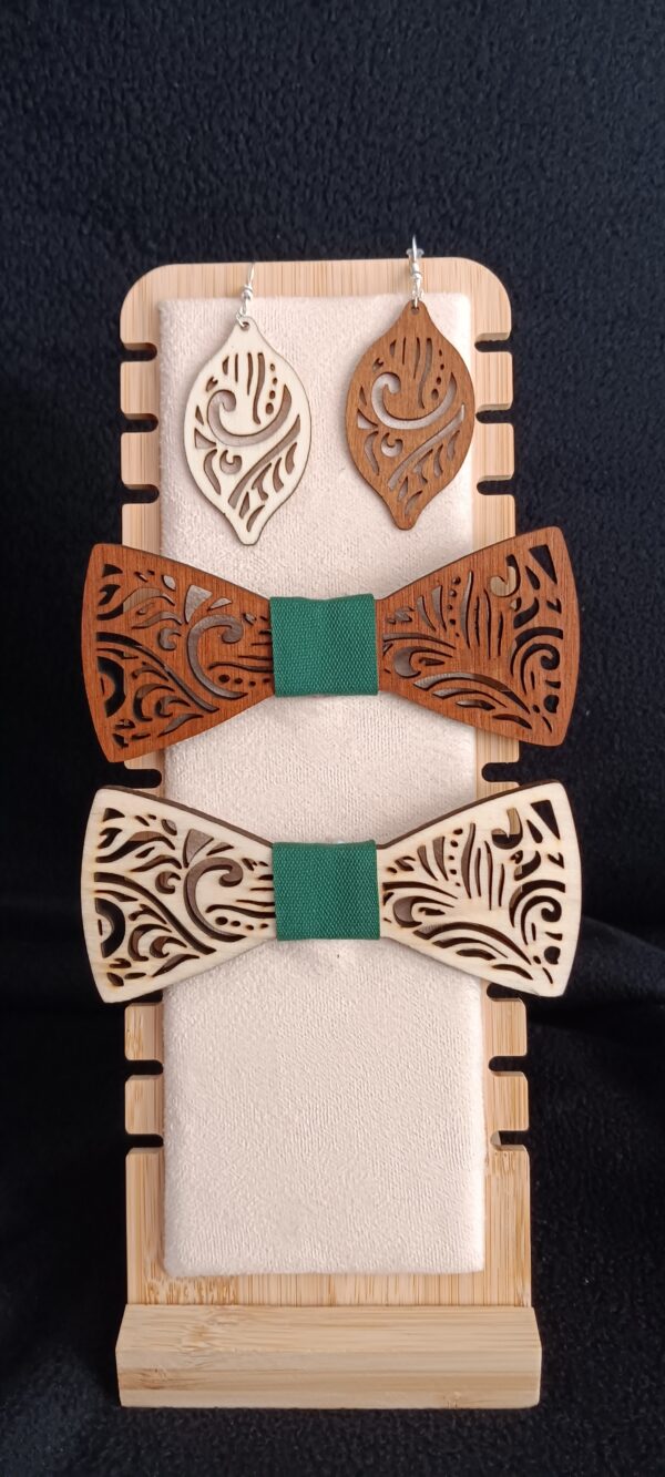 noeud papillon bois personalisable – Image 10