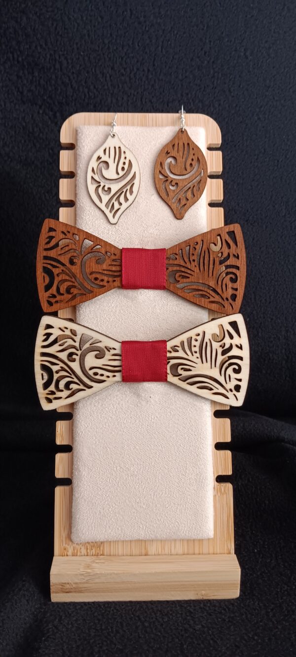 noeud papillon bois personalisable – Image 8
