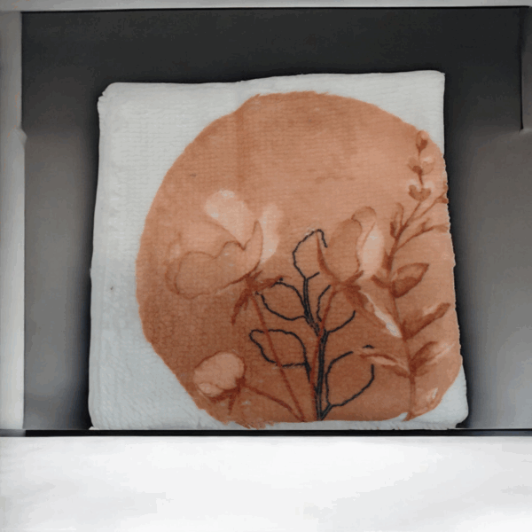 Lot de lingettes lavables en éponge de bambou – 10x10 cm – Fait main – Certifié Oeko-Tex – Image 4