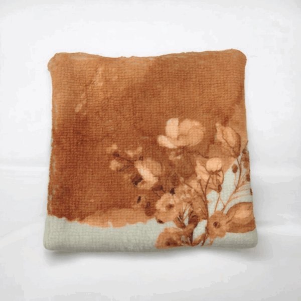 Lot de lingettes lavables en éponge de bambou – 10x10 cm – Fait main – Certifié Oeko-Tex – Image 2
