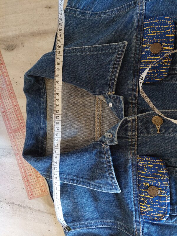 Veste jean customisée T42 – Image 6