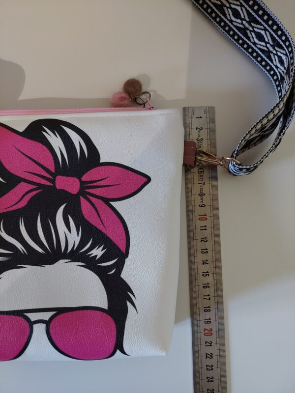 Sac bandoulière fille à lunettes – Image 4