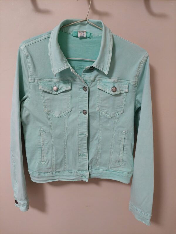 Veste jean customisée – Image 2