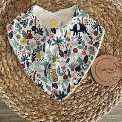 Bavoir bandana - JUNGLE