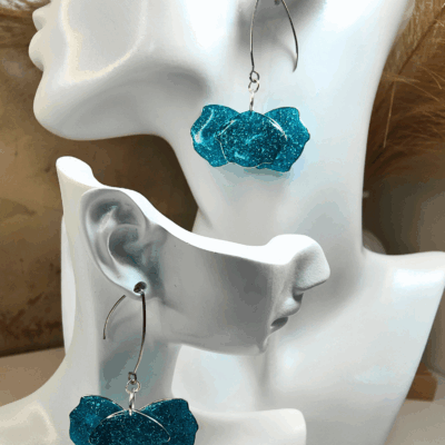 Boucles tombantes de la Floraison MERMAID