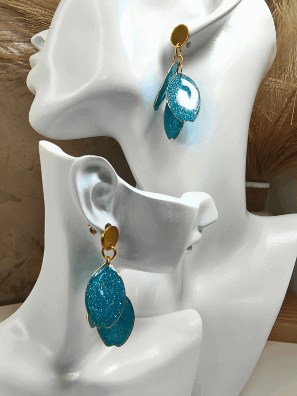 Boucles pendantes de la Floraison MERMAID