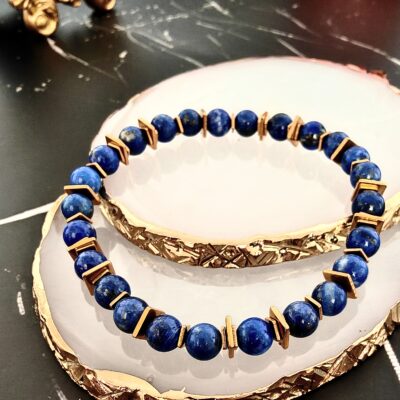 Bracelet Reale - lapis lazuli 6mm