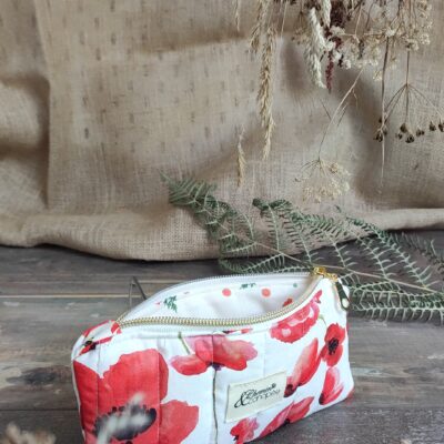 Trousse coquelicots
