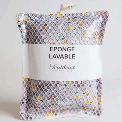 Éponge lavables et réutilisable