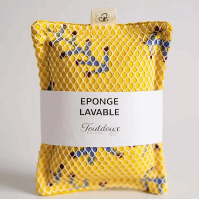 Éponge lavables et réutilisable