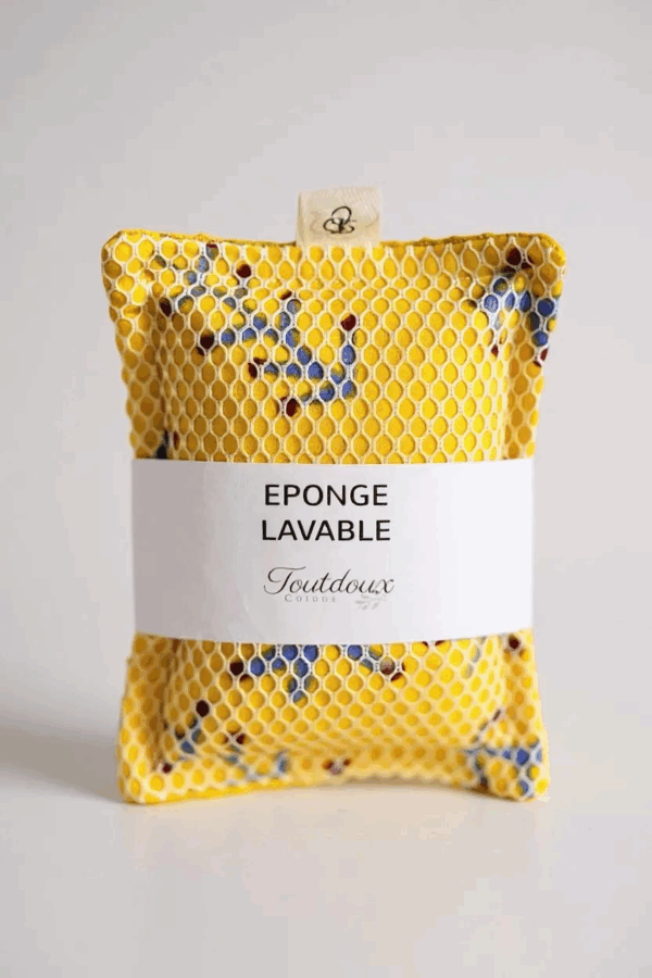 Éponge lavables et réutilisable