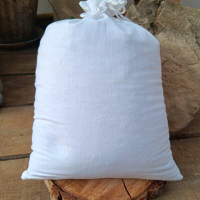 Gros sachet de lavande bio 850 gr blanc.