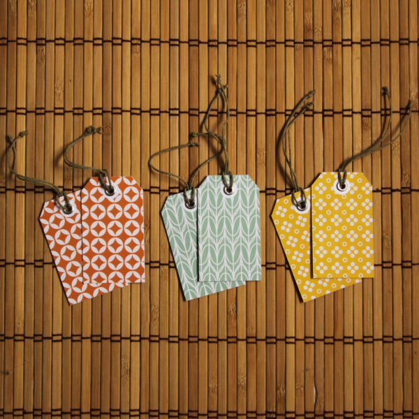 Lot de 6 étiquettes cadeaux – Image 2