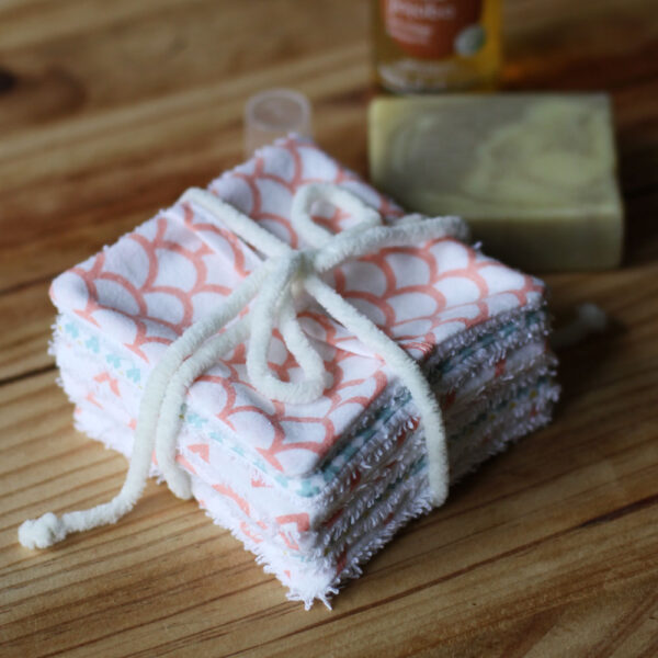 Lot de 6 lingettes lavables – Image 2