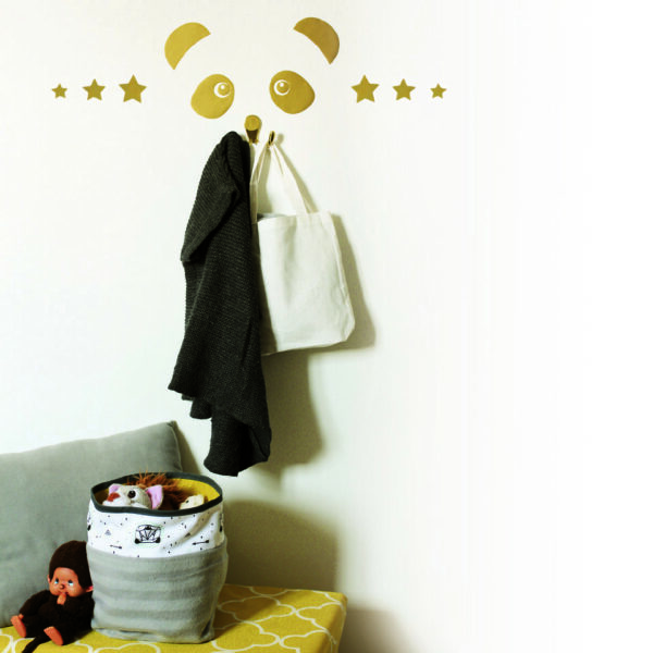 Le sticker Panda et son porte-manteaux – Image 2