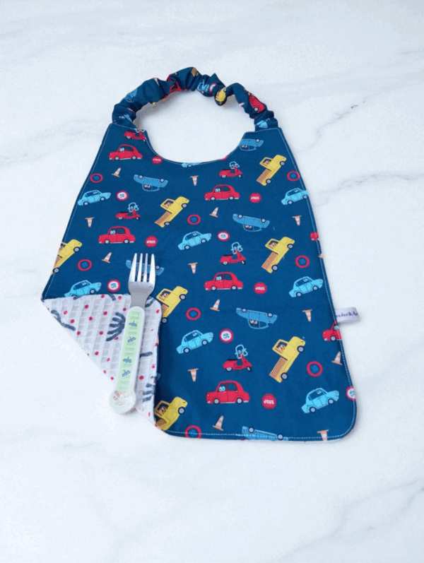 Serviette de cantine élastique, bavoir maternelle, serviette personnalisable, modèle au choix – Image 14