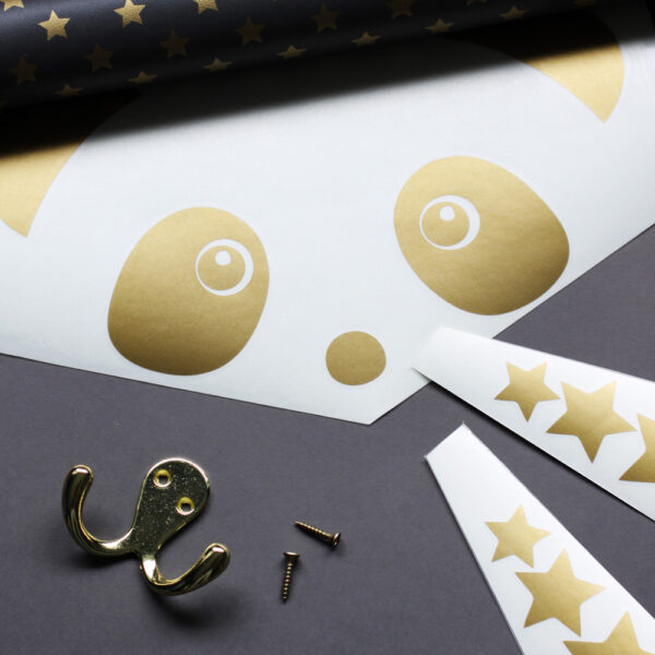 Le sticker Panda et son porte-manteaux – Image 6