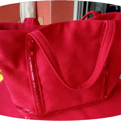Sac Cabas en velours