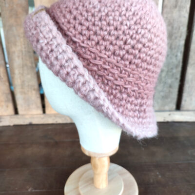 Chapeau d'hiver Mary (rose)