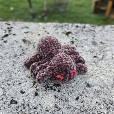 Araignée en crochet fait main