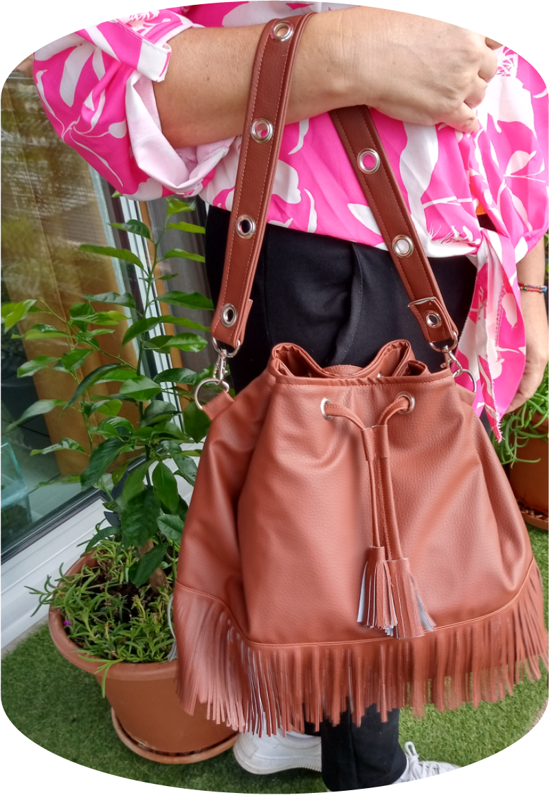 Sakalacet en simili cuir – Image 3