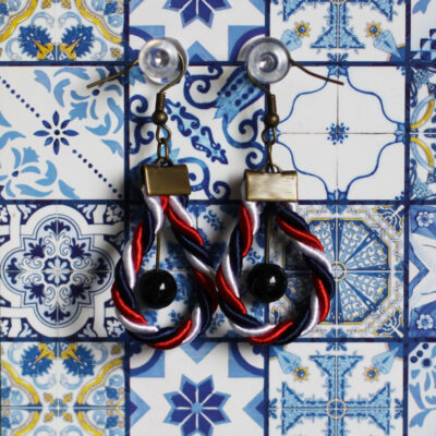 Boucles d'oreilles Indigo