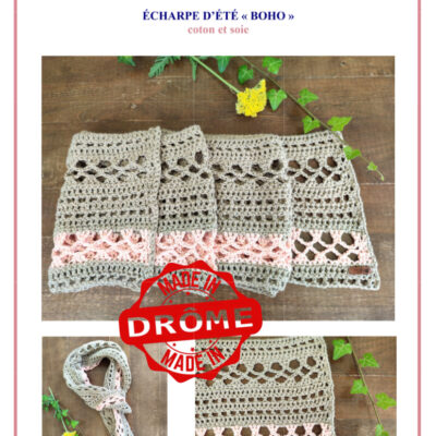 Tuto Crochet pour réaliser l'Écharpe Élia