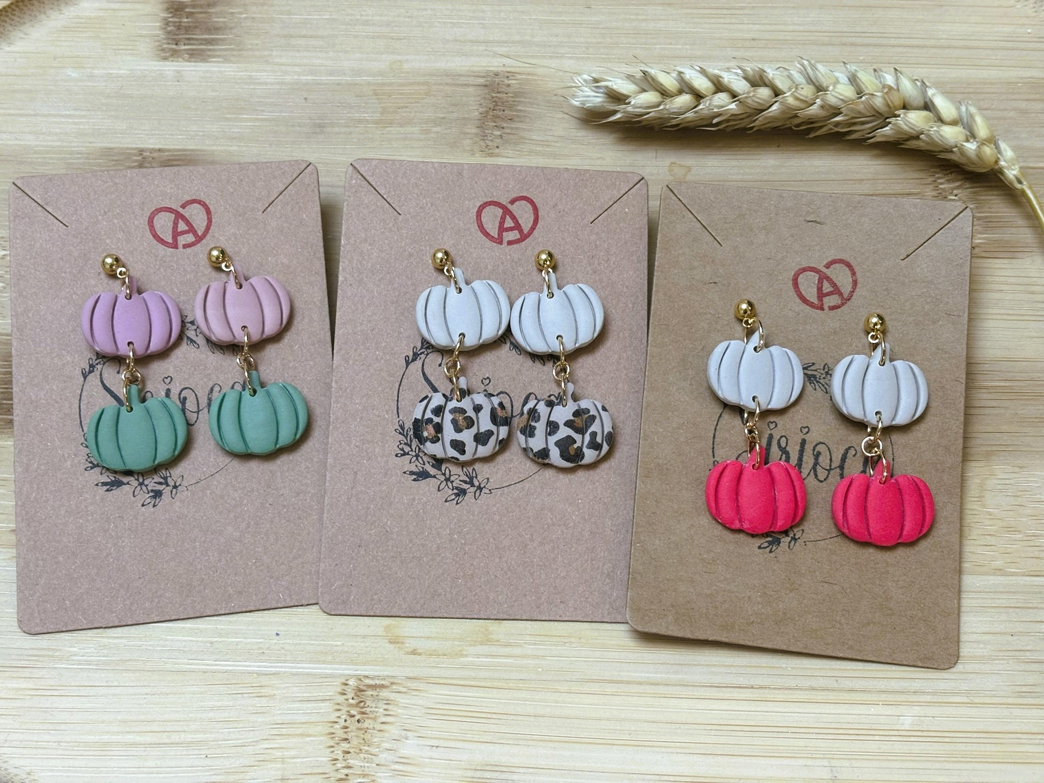 🍂 Boucles Citrouilles 🎃🎃