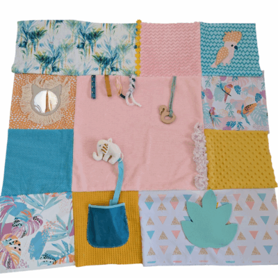 tapis éveil jungle personnalisable