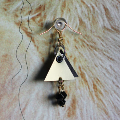 Boucles d'oreilles géométriques