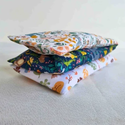 Mini Bouillotte sèche déhoussable, Chaud & Froid (Motifs Jungle)