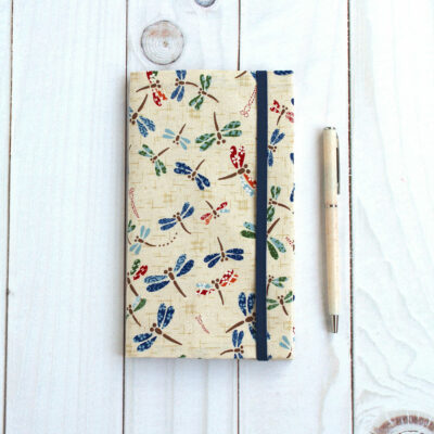 porte chequier tissu japonais pour homme et femme