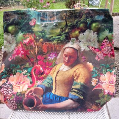 tote bag réversible la laitière