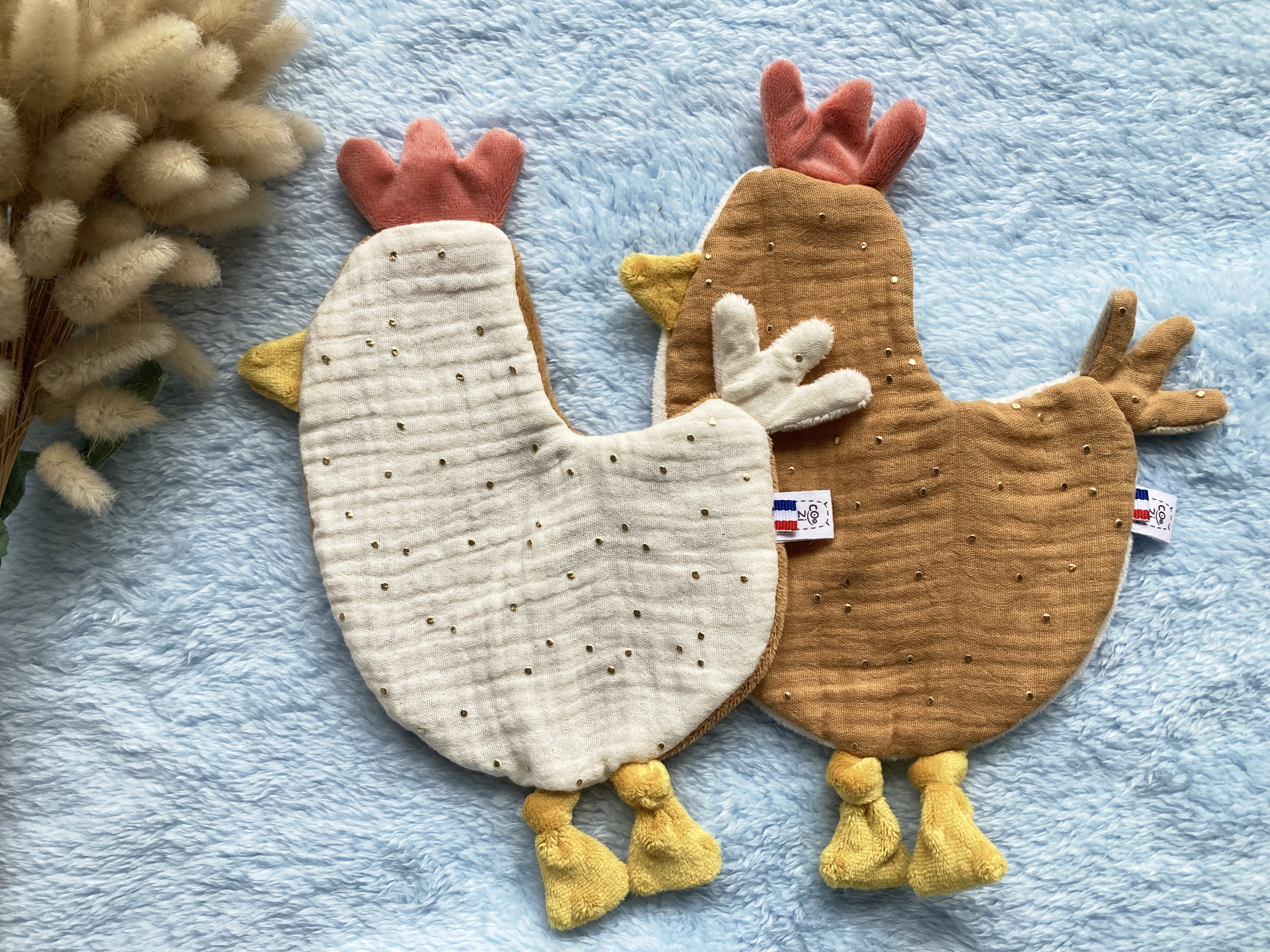 doudou plat poule