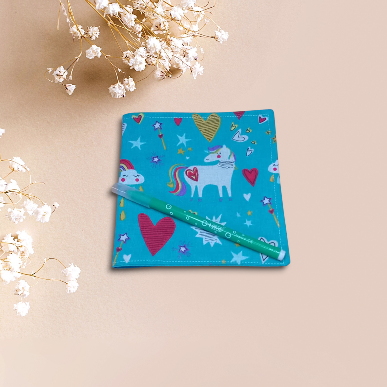mini livre, cahier à colorier lavable, réutilisable plusieurs modèles au choix