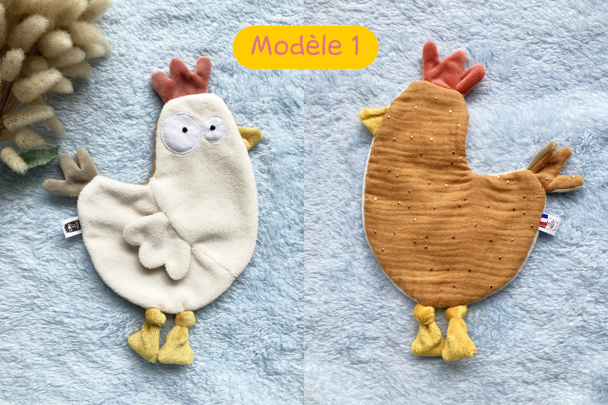 doudou plat poule