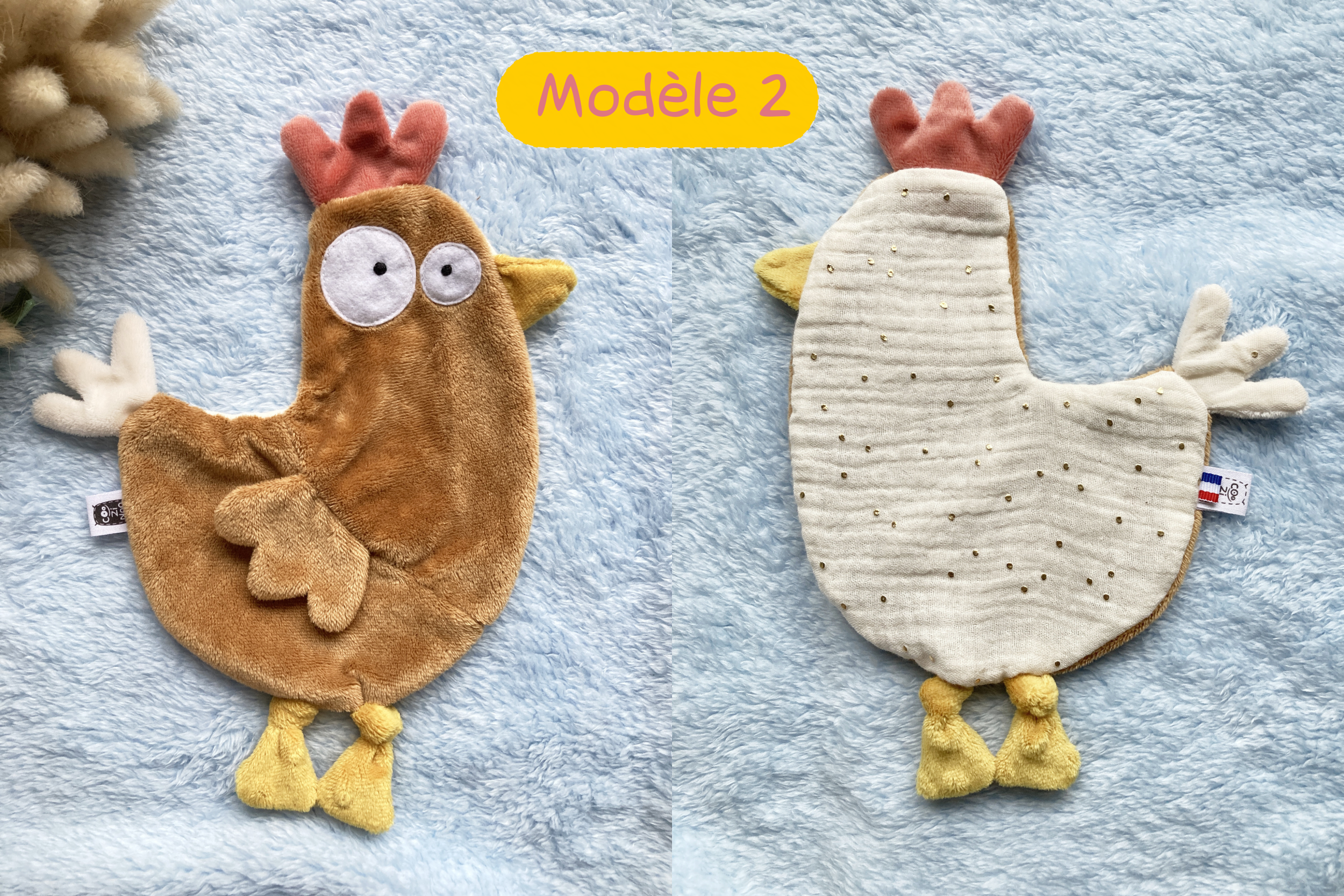 doudou plat poule